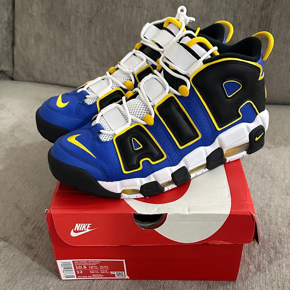 Nike Blue and Black Sneakers